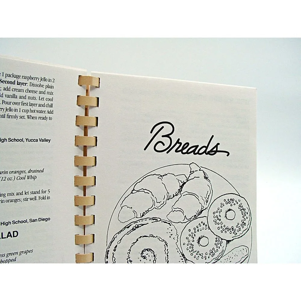 Vintage Spiral California Recipes BBQ’s Picnics & Parties Cookbook Cooking 1991 - Picture 11 of 12